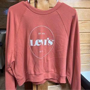 Levi’s crop sweatshirt size Medium